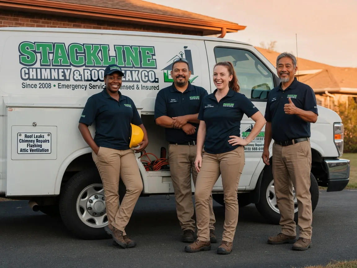 Chimney flashing repair company in Russell, KY